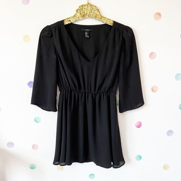 Forever 21 Bell Sleeve Dress - Picture 1 of 4